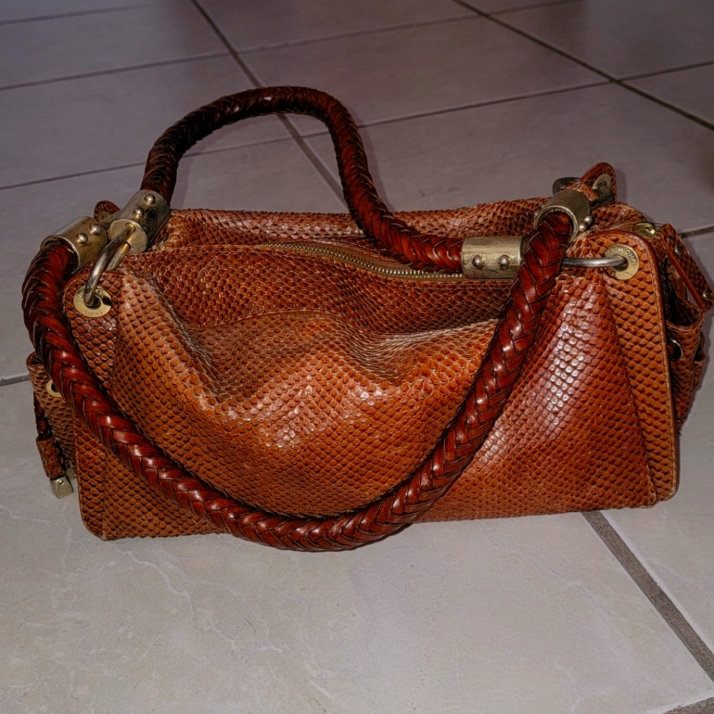 Limited edition Snakeskin Mk Bag